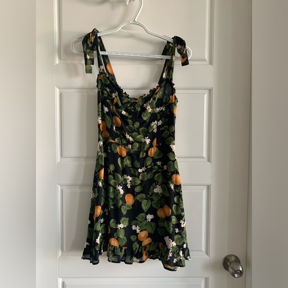 Reformation Christine Dress Clementine 4 - Picture 6 of 14